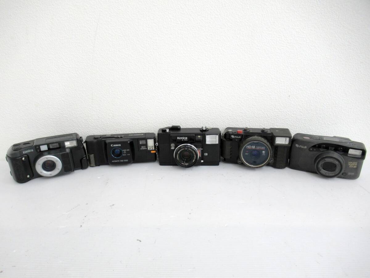 [CANON/FUJI/KONICA/OLYMPUS].①655// compact camera, lens summarize 