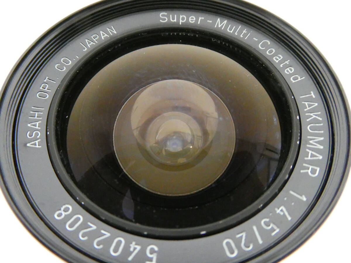 【ASAHI PENTAX/アサヒペンタックス】辰④44//SuperMulti-Coated TAKUMAR 1:4.5/20mmの画像3