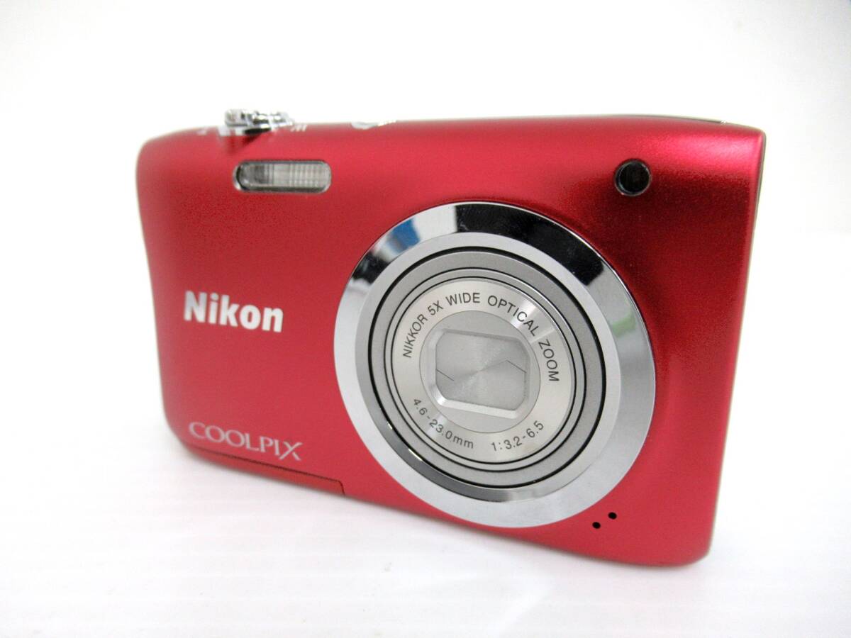 【Nikon/ニコン】辰④106//COOLPIX/A100/レッド_画像1