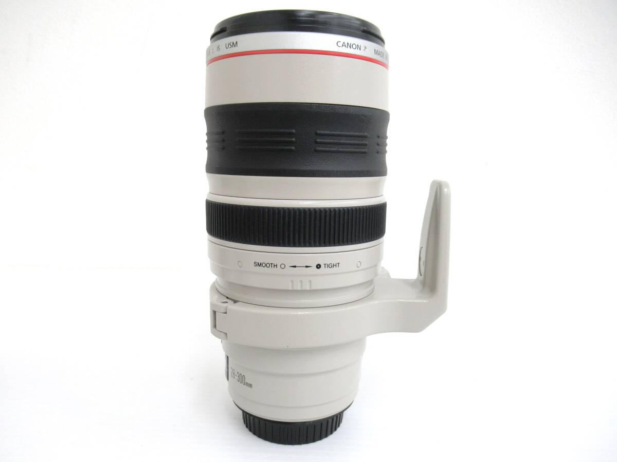 [Canon/ Canon ].①213//CANON ZOOM LENS EF 28-300mm 1:3.5-5.6 L IS USM/ULTRASONIC/ dampproof box storage / ultimate beautiful goods 