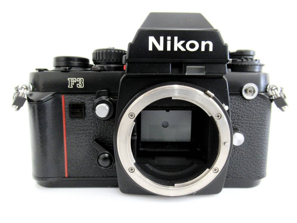 【Nikon/ニコン】辰②115//F3/ボディ/フィルム一眼レフ/革ケース付き/美品_画像2