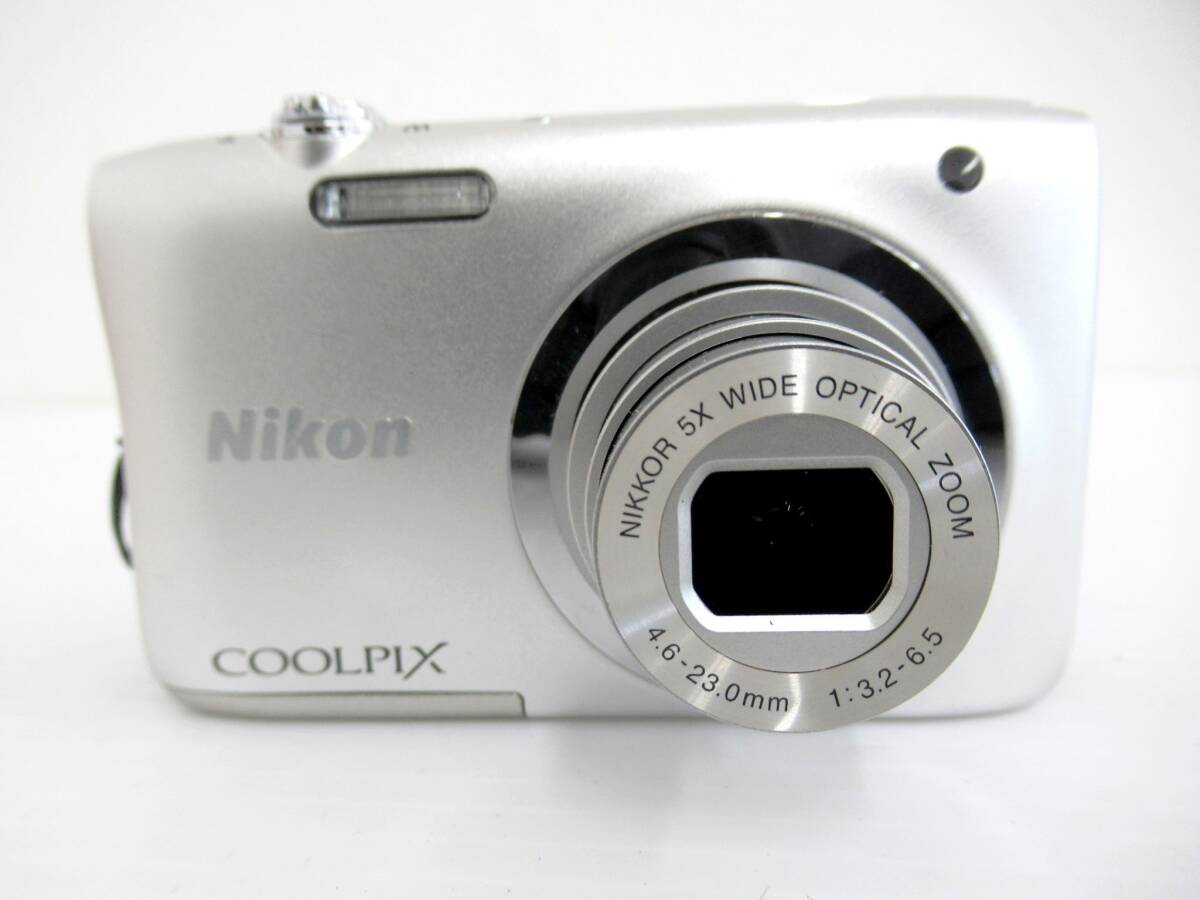【Nikon/ニコン】辰②111//COOLPIX A100/コンパクトデジタルカメラ/バッテリー付き_画像2