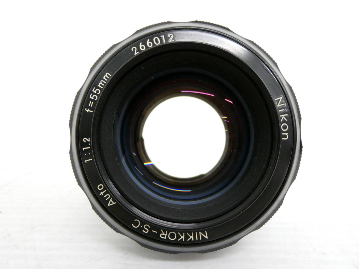 【Nikon/ニコン】辰④220//F2フォトミック/NIKKOR-S.C Auto 1:1.2 f=55mm_画像10