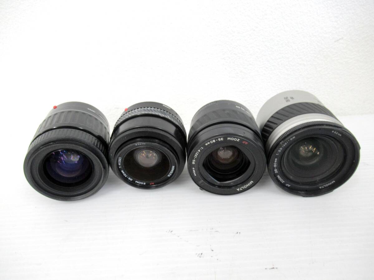 [CANON/MINOLTA/SIGMA other ].④148// auto focus lens large amount summarize / junk contains 