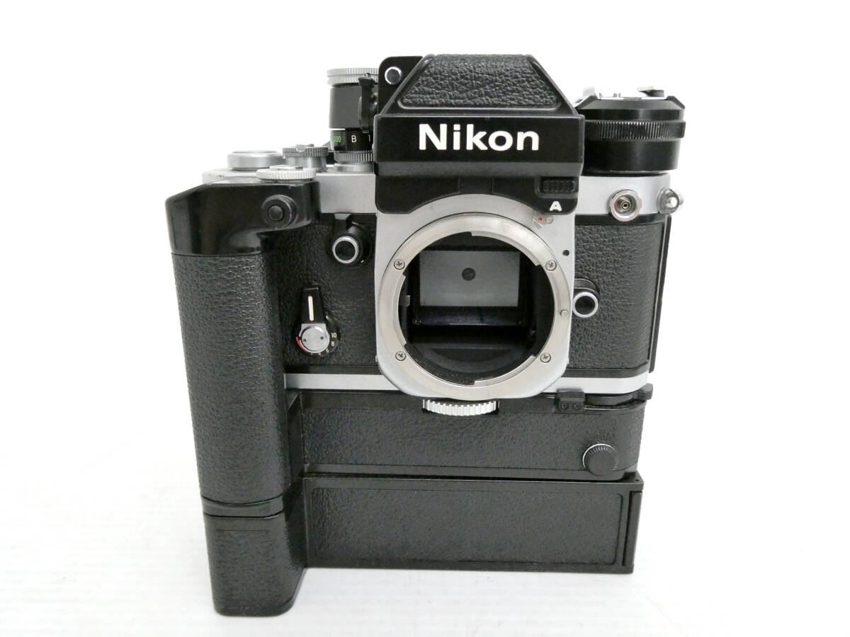 【Nikon/ニコン】辰④295//F2 A/フォトミック/ボディ/モータドライブ/MB-1 MD-3 ジャンク_画像2
