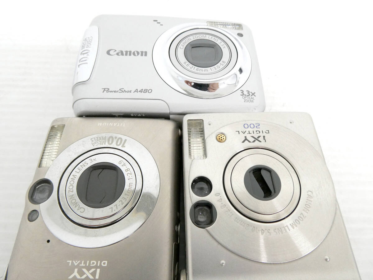 【Canon/キヤノン】辰④291//IXY DIGITAL 1000/200/PowerShot A480/コンデジ/コンパクトデジタルカメラ_画像8