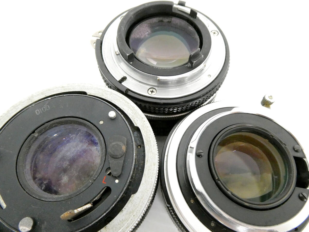 [CANON/MINOLTA/Nikon].④301//MF lens /6ps.@/ manual lens 