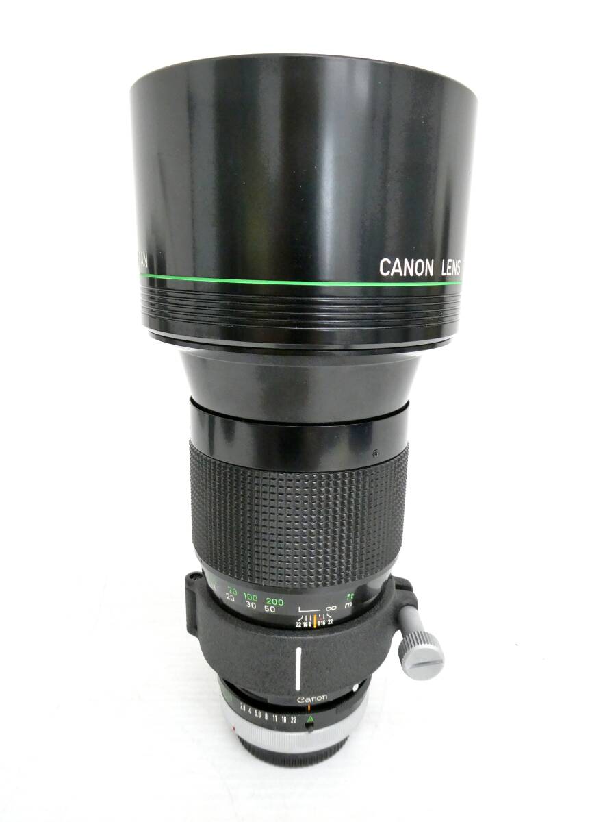 [Canon/ Canon ].④138//FD 300mm 1:2.8 S.S.C. FLUORITE/ case, accessory have 