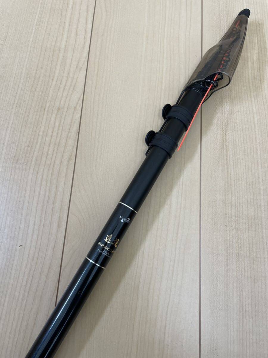 【美品 ※ダウンロック式に変更】ダイワ グレーダー 遠投スペシャル 4-63B ベイトタイプ（DAIWA・両軸遠投・カゴ釣り・4号・6.3m）_画像7