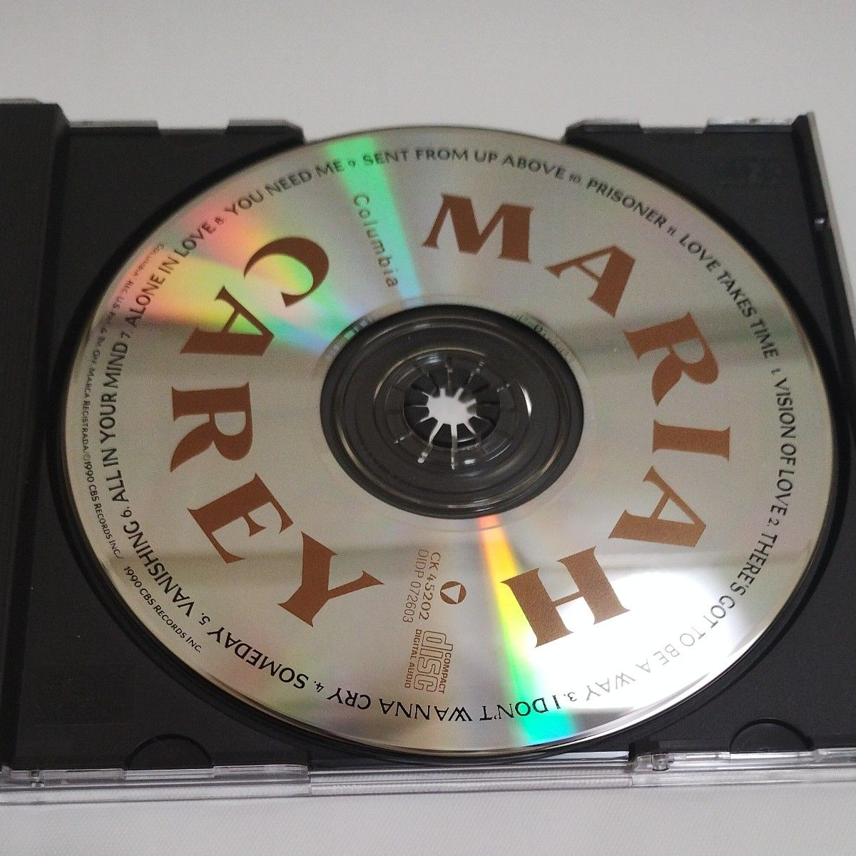 CD  マライア キャリー　マライア　輸入盤　ファーストアルバム