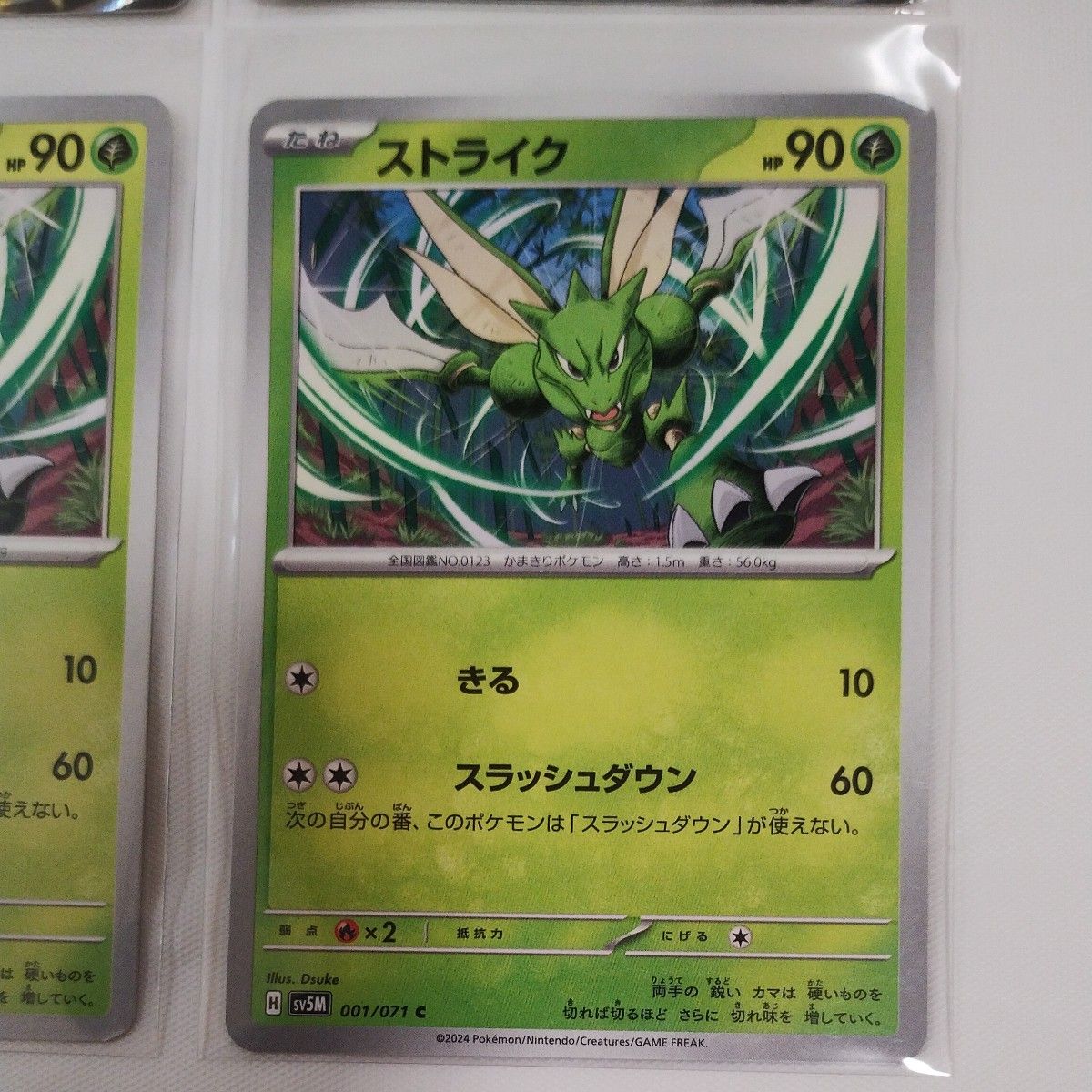 ポケモンカード ハッサムex RR ストライク C 各2枚 合計4枚 ポケモンカード ハッサムex RR ストライク C 各2枚 合計4枚