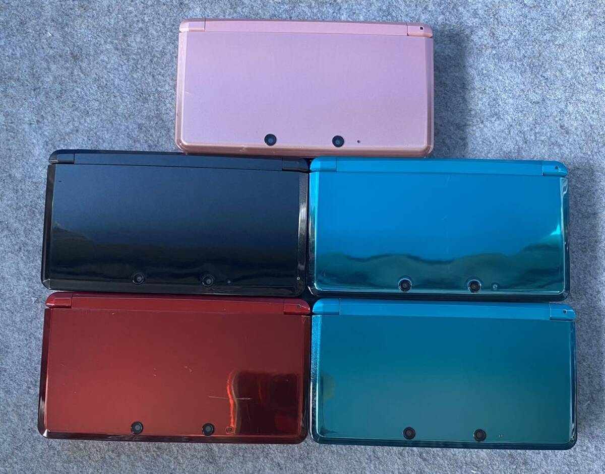 Nintendo 3DS CTR-001 5台まとめ 通電OK