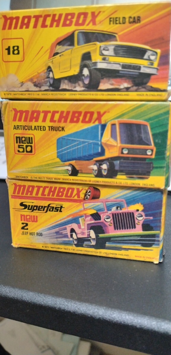 MATCHBOX マッチボックス 　トラック ミニカー 箱付き ヴィンテージ_画像2