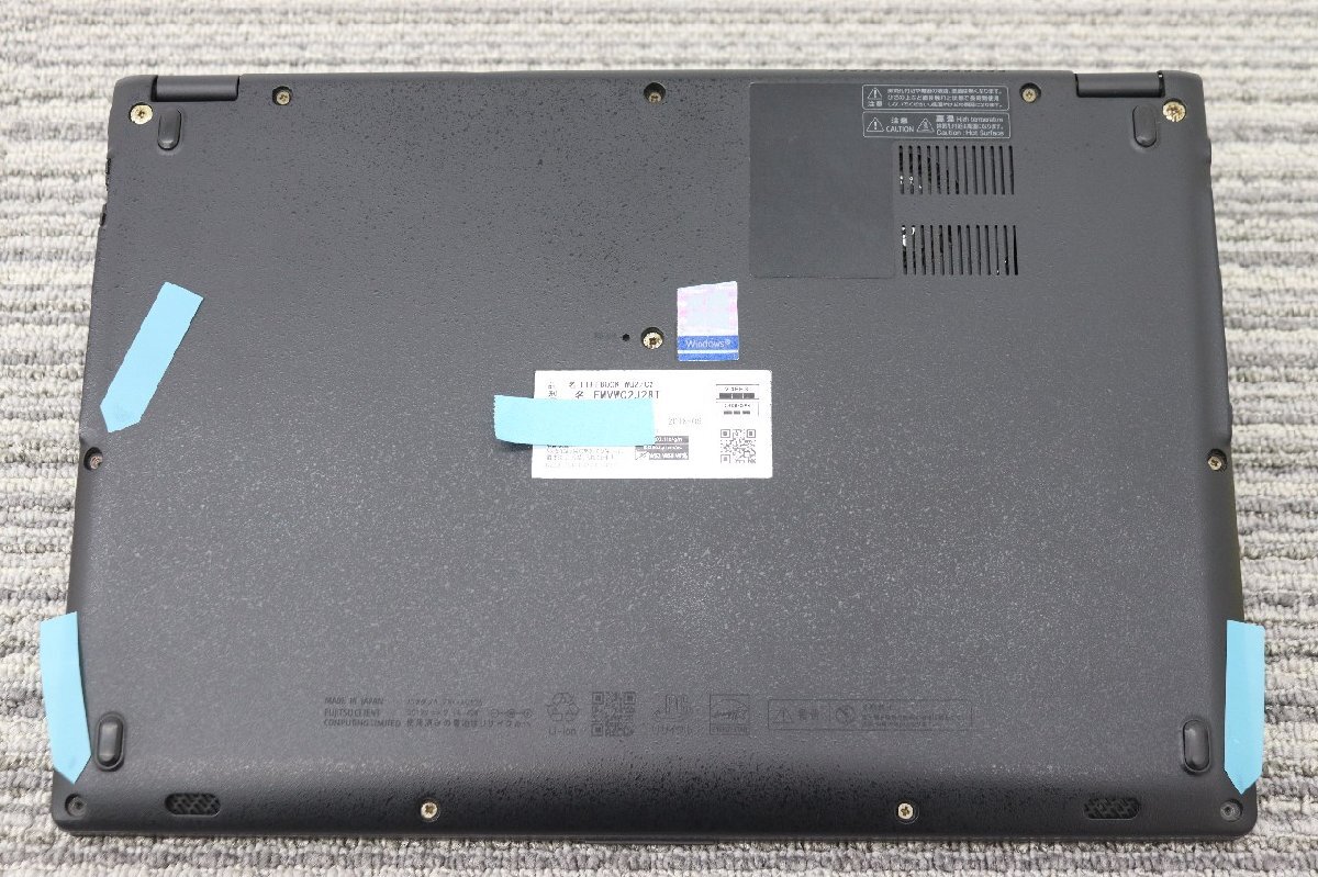 N【ジャンク品】FUJITSU / LIFEBOOK WU2/C2 / CPU：core i7-8世代 / メモリ：16G / SSD：無_画像8