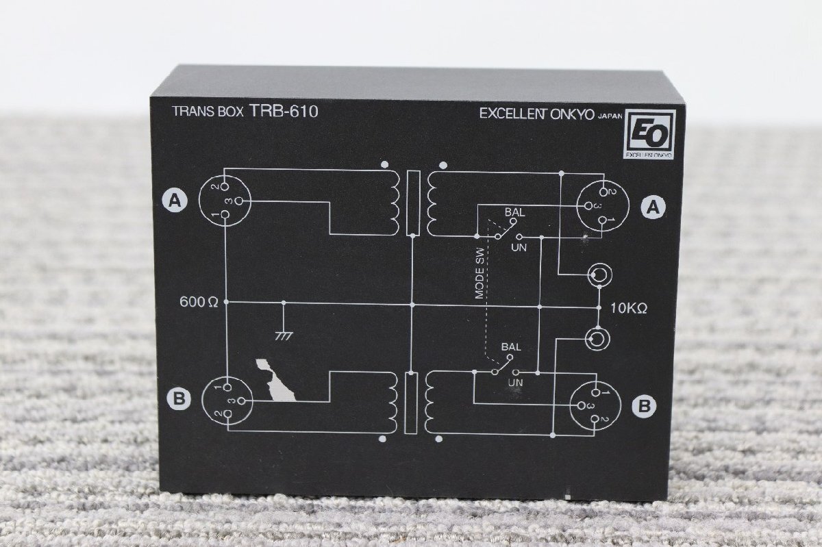 0[ trance box ]EXCELLENT ONKYO TRB-610 TRANSBOX excellent Onkyo текущее состояние товар 