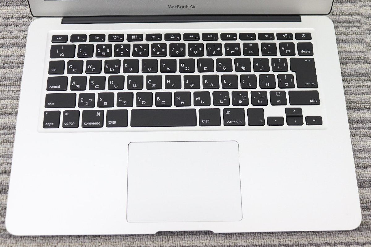 N1円♪【2013年！i5】Apple/MacBook Air A1466(13-inch,Mid2013) / CPU：core i5-1.3GHz / メモリ：8GB / SSD：128GB_画像3