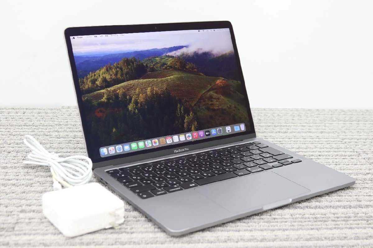 N1円♪【2020年！i5】Apple/MacBook ProA2251(13-inch,2020,Thunderbolt3ports×4)/core i5-@2GHz / 16GB / SSD：512GB_画像1