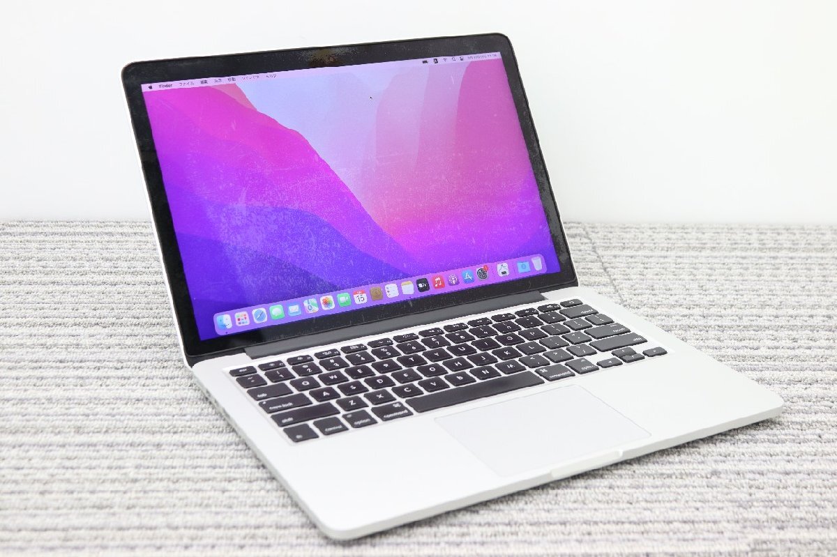 N1 jpy![2015 year!i5!]Apple/MacBookProA1502(Retina,13-inch,Early2015)/core i5-2.9GHz/ memory :8GB/SSD:512GB