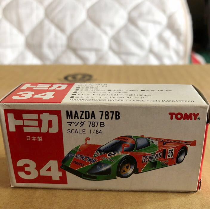 Yahoo!オークション - トミカ 34 マツダ787B 日本製 保管品 Yahoo!オークション - トミカ 34 マツダ787B 日本製 保管品
