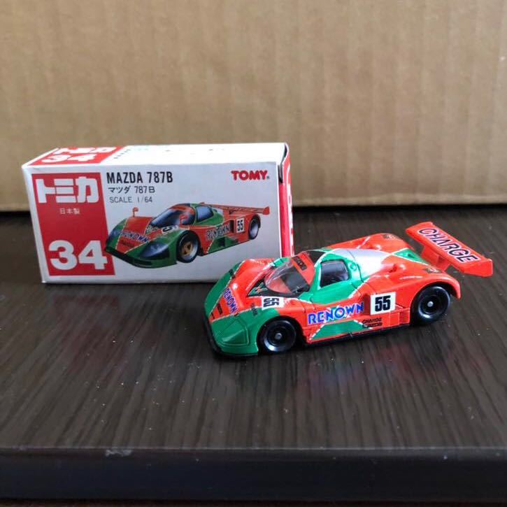 ヤフオク! - トミカ 34 マツダ787B 日本製 保管品