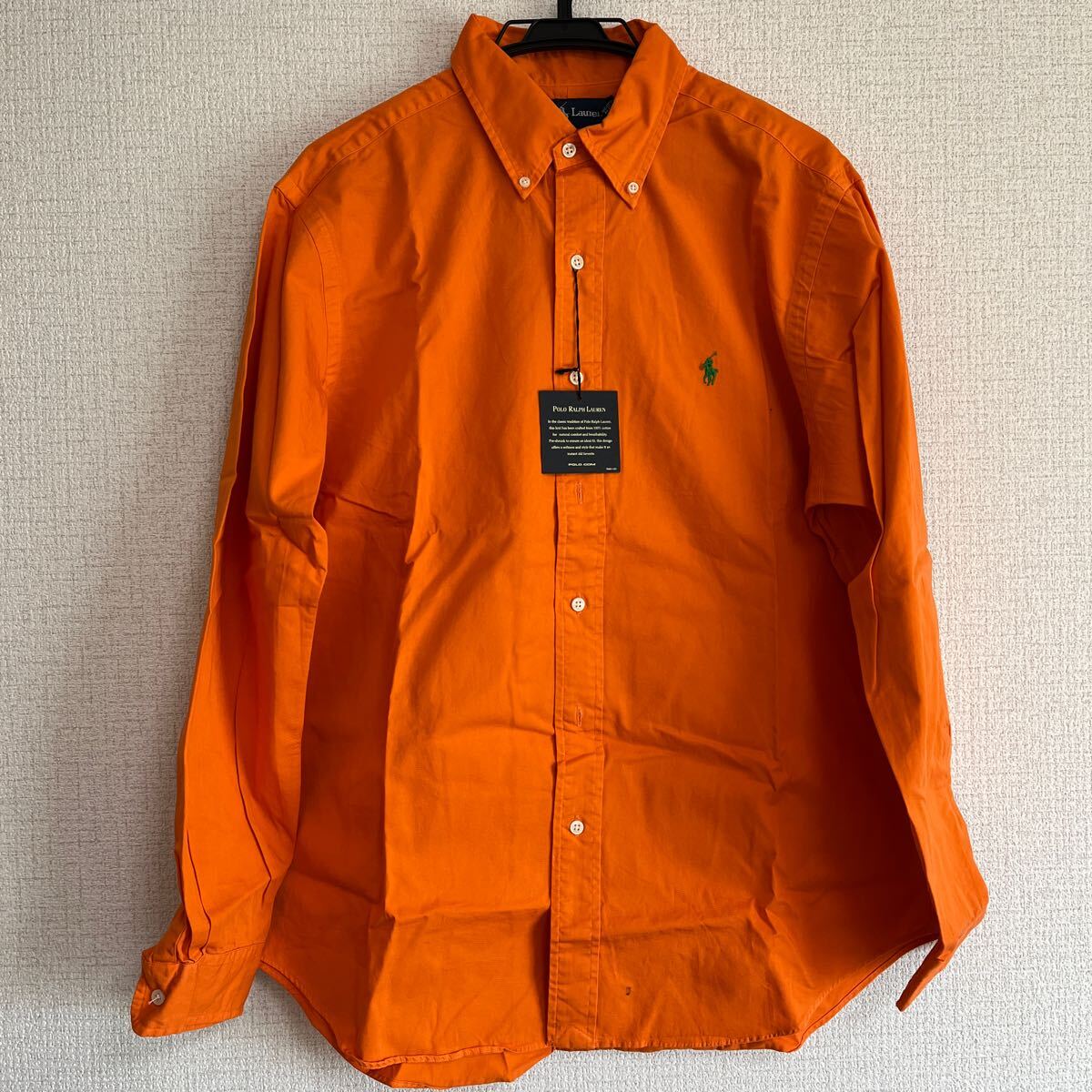 未使用品★Polo Ralph Lauren★オレンジ系★ボタンダウンーシャツ★サイズL~LLの画像1
