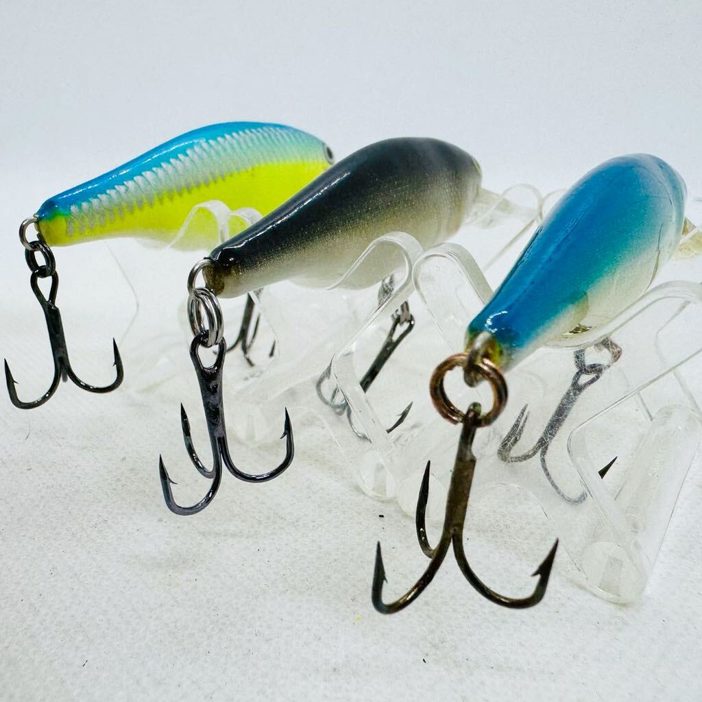 送料無料・美品『ラパラ シャッドラップ ディープランナー SR-7 3個セット』RAPALA SHAD RAP DEEP RUNNER SR7 シャッド_画像3