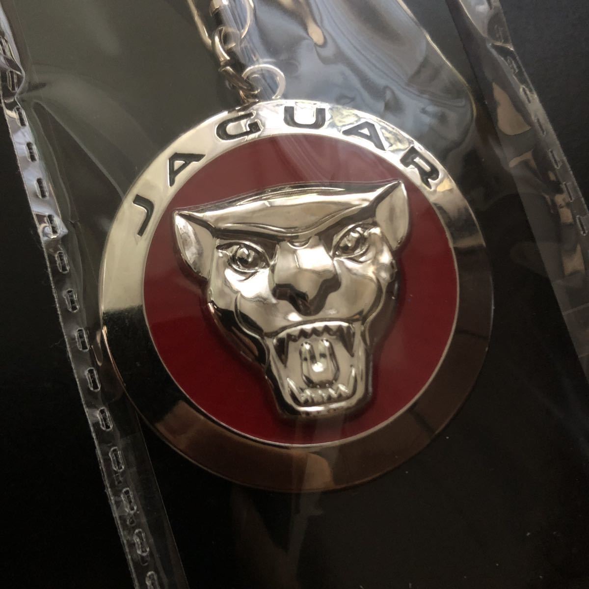  unused *JAGUAR| Jaguar original key holder key ring original Novelty * not for sale 