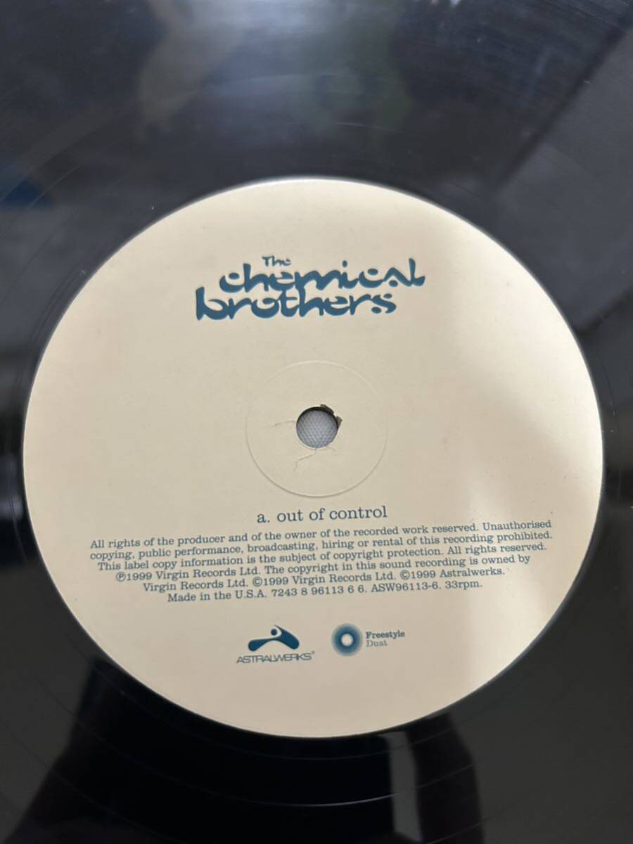 W185 LP レコード Chemical Brothers ケミカル・ブラザーズ5枚まとめて/surrender/Come With Us/Star Guitar/Out Of Control/Loops Of Fury_画像9