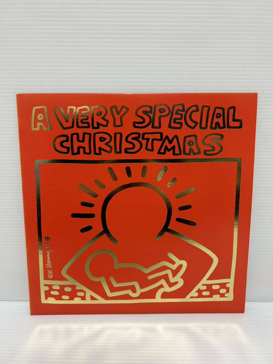 ◎W374◎LP レコード クリスマスエイド A VERY SPECIAL CHRISTMAS RUN DMC STING MADONNA BON JOVI U2 EURYTHMICS/キースヘリング/C28Y3202_画像1