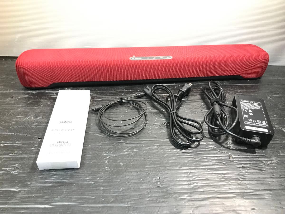 美品 YAMAHA ヤマハ サウンドバー SR-C20A レッド 新品純正 美品 YAMAHA ヤマハ サウンドバー SR-C20A レッド 新品純正