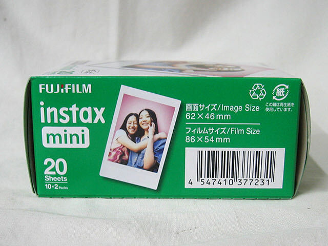 【未使用】FUJIFILM★チェキ★instax mini★10枚撮２本パック★５個セット★の画像7