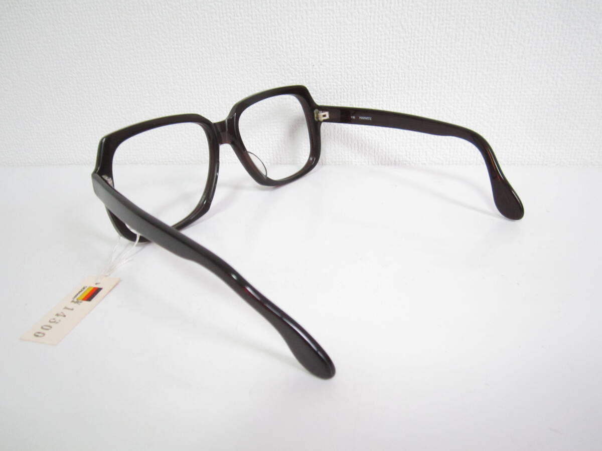 下◆タグ付き　デッドストック　ビンテージ　MARWITZ　PORTRAIT　4020　3　56-16D　BE5　マルヴィッツ　眼鏡　未使用　保管品