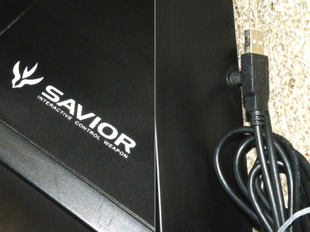 o品名o BUFFALO バッファロー SAVIOR BSGPAC01本体 ゲーム機USBコントローラーPS3用アーケードスティック? 一応PC接続で確認後の出品♪_画像4