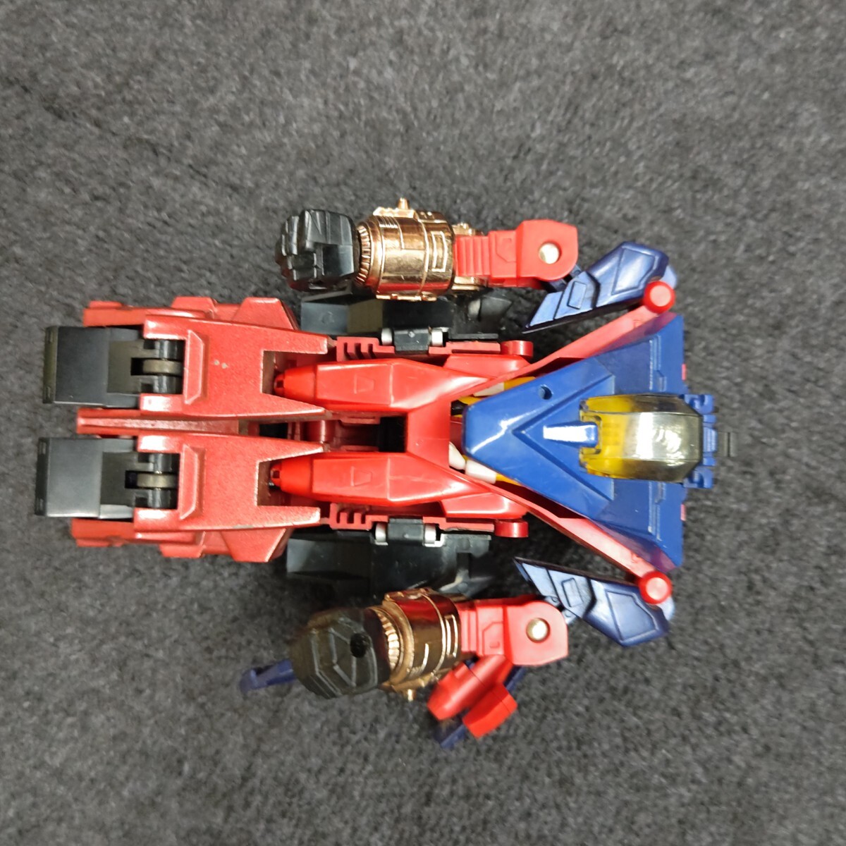 【ジャンク品欠品あり】当時物 旧タカラ ミクロマン アーマードスーツ バルソニック　レスキュー隊員　 現状 ロボット フィギュア　み_画像1