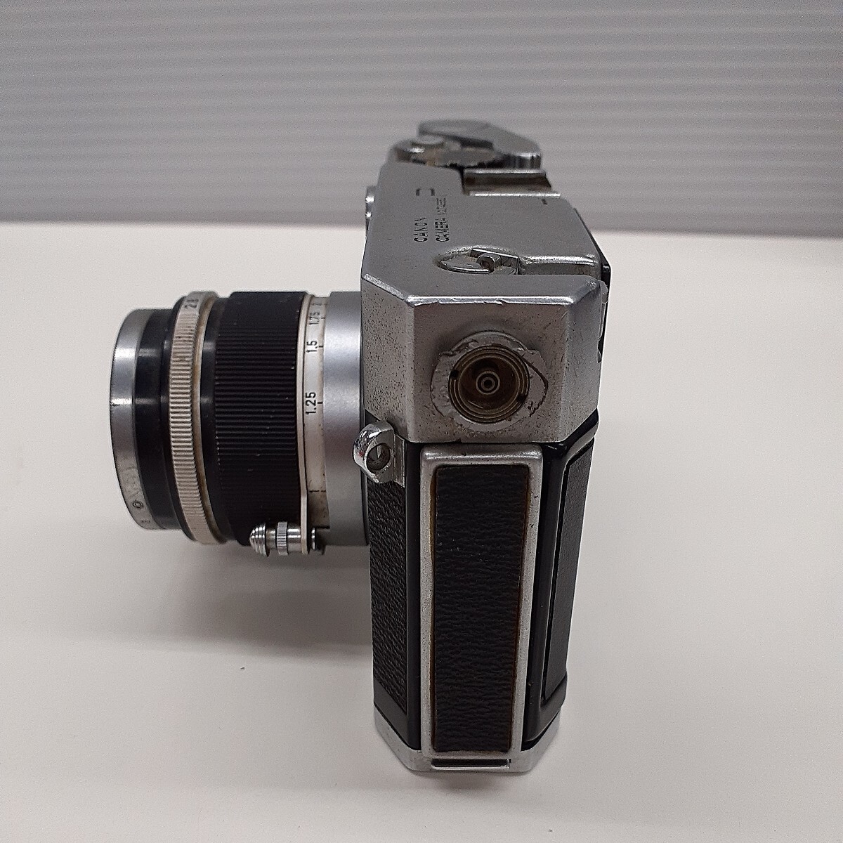 Canon camera P Canon range finder film camera body lens LENS 50mm F2.8.