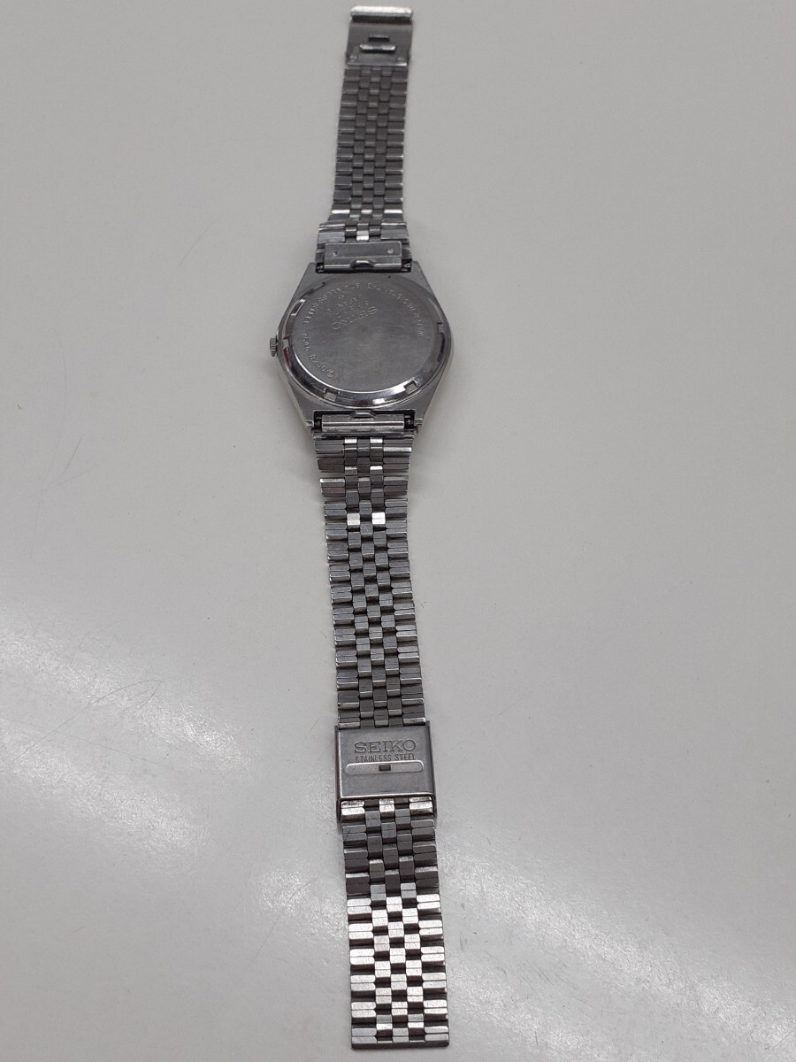 SEIKO セイコー TYPE Ⅱ タイプ2 7546-8230 クォーツ QZ 腕時計 メンズ デイデイト クオーツ 電池切れ動作未確認ジャンク みの画像7