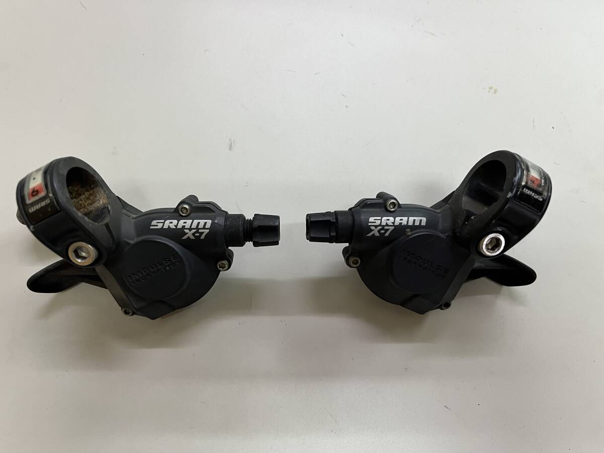 SRAM X7 シフター 3×9 スラム X7 シフトレバーの画像1