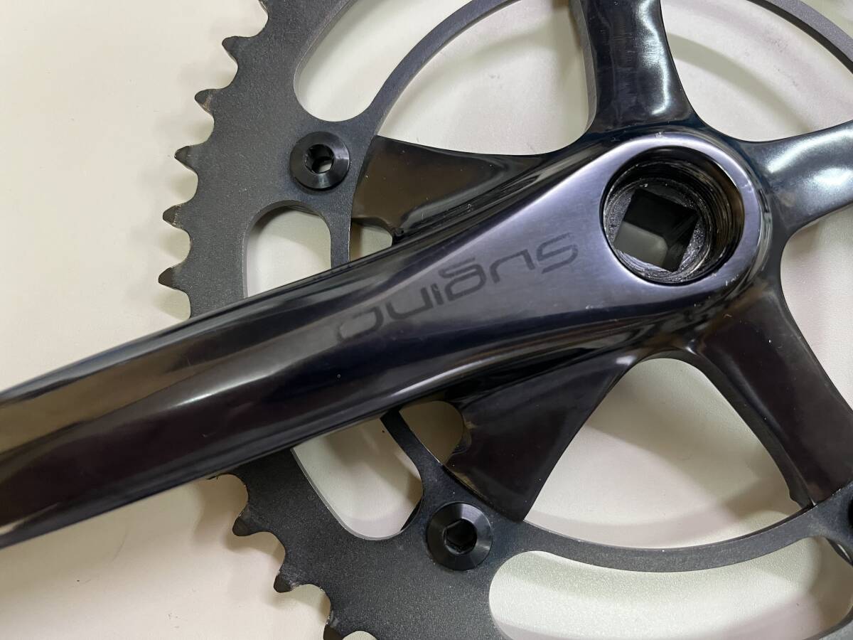 FUJI FEATHER フジ フェザー SUGINO スギノ クランクセット 46t FUJI FEATHER フジ フェザー SUGINO スギノ クランクセット 46t
