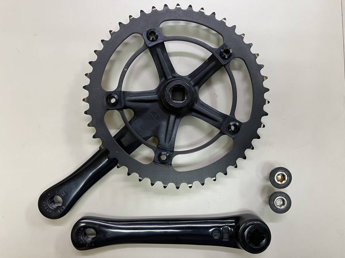 FUJI FEATHER フジ フェザー SUGINO スギノ クランクセット 46t FUJI FEATHER フジ フェザー SUGINO スギノ クランクセット 46t