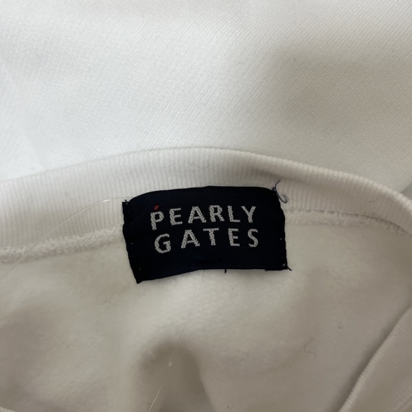 パーリーゲイツ PEARLY GATES トレーナー - 白×黒 メンズ 長袖/恐竜 美品 トップス_画像3