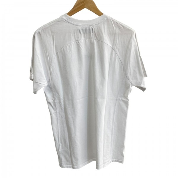 ウノ ピュ ウノ ウグァーレ トレ 1 piu 1 uguale 3 半袖Tシャツ サイズXL - 白×黒 メンズ クルーネック/ラインストーン トップス_画像2