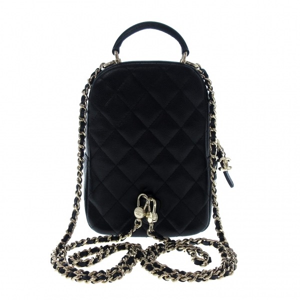 シャネル CHANEL リュックサック/バックパック AP3753 マトラッセ キャビアスキン 黒 レディース ランダムシリアル 美品 バッグ_画像3