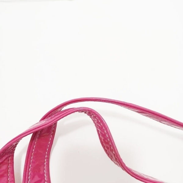  Anna Sui ANNA SUI handbag - enamel ( leather ) pink beautiful goods bag 
