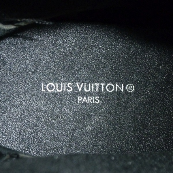 ルイヴィトン LOUIS VUITTON ショートブーツ 36 ルビー・ライン アンクルブーツ カーフレザー（皮革の種類：牛革） 黒 レディース MA0272_画像5