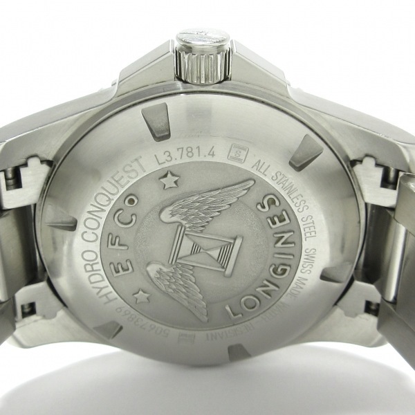LONGINES(ロンジン) 腕時計 ハイドロコンクエスト L3.781.4.56.6 メンズ 黒の画像3