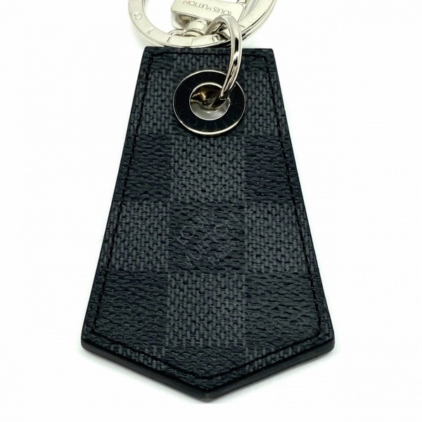  Louis Vuitton LOUIS VUITTON key holder ( charm ) M67916 key holder * Anne car pe Damier * canvas, leather BC0166 beautiful goods 