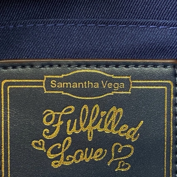  Samantha Thavasa Deluxe Samantha Thavasa Deluxe большая сумка - химия волокно темно-синий сумка 