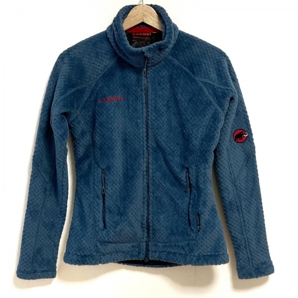  Mammut MAMMUT blouson size XS - polyester blue green lady's long sleeve / autumn / winter jacket 