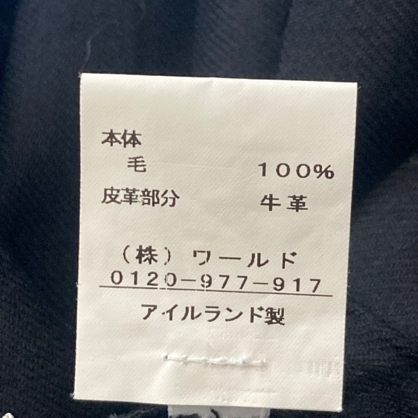 オニール O'NEIL 巻きスカート サイズI38 黒×ブラウン×シルバー レディース ボトムス_画像4