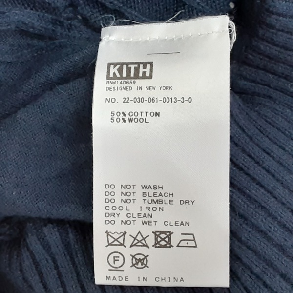 キス KITH パンツ サイズXS - ネイビー メンズ フルレングス/ニット ボトムス_画像5